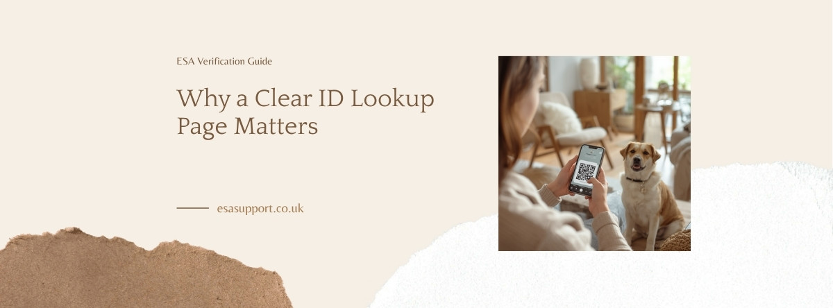 Why a Clear ID Lookup Page Matters